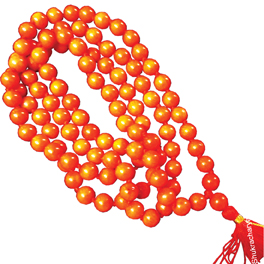 Lal Moonga Mala; Original & Certified